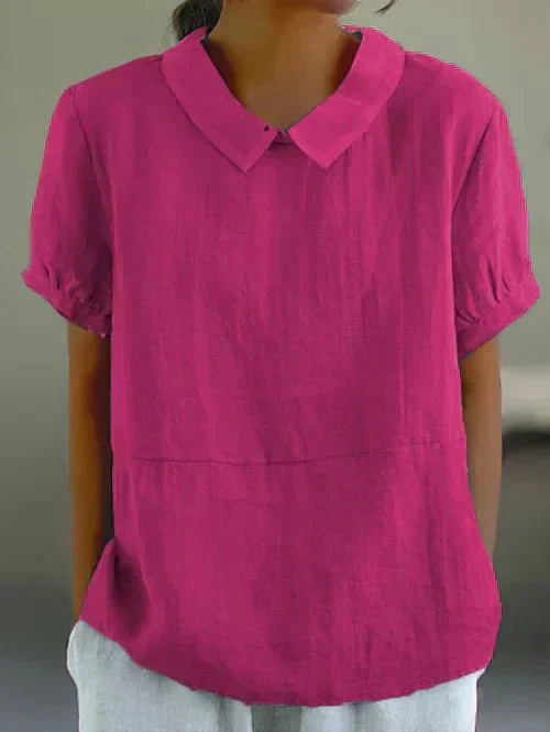 Lena | Peter Pan Collar Blouse Shirt