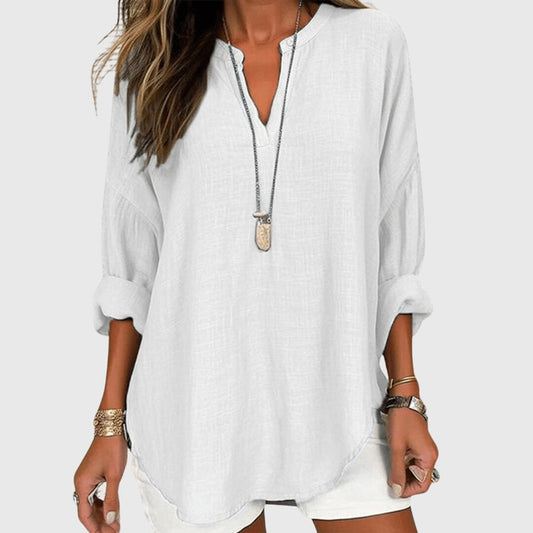 Hailey | Comfortable V-Neck Tunic Top