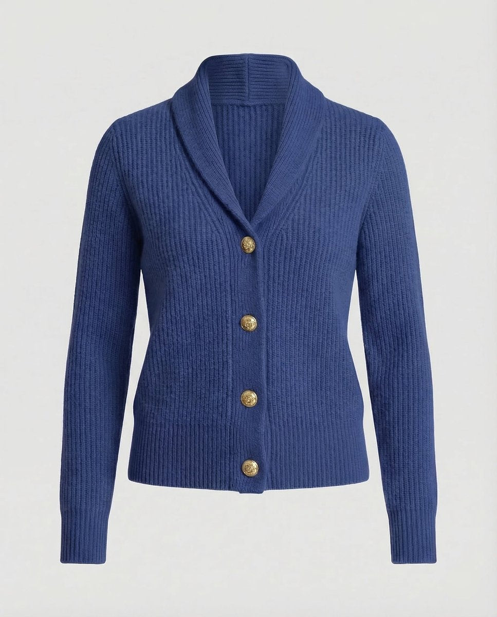 Addison | Shawl Collar Fitted Cardigan