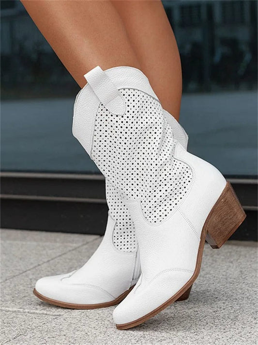 Autumn | Western Knee High Cowboy Boots