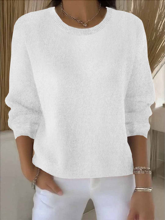 Willow | Ribbed Crew Neck Sweater
