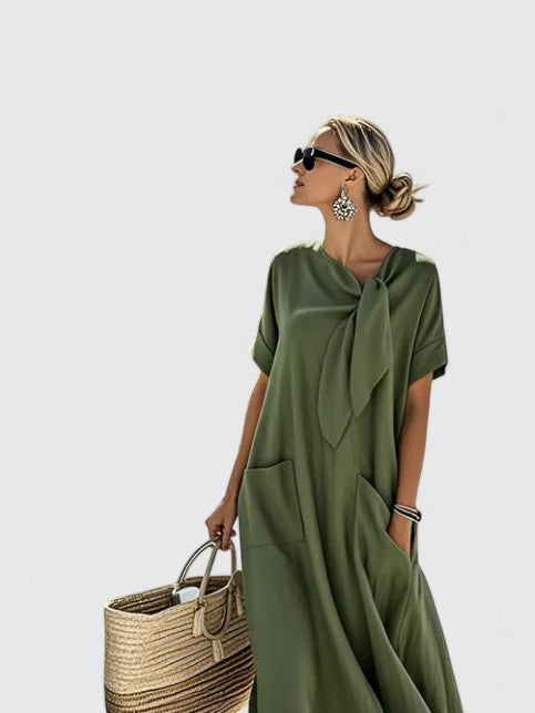 Kate | Relaxed Maxi Dress with Pockets