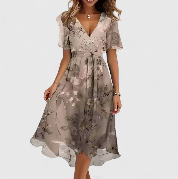 Lily | Floral Short Summer Dress