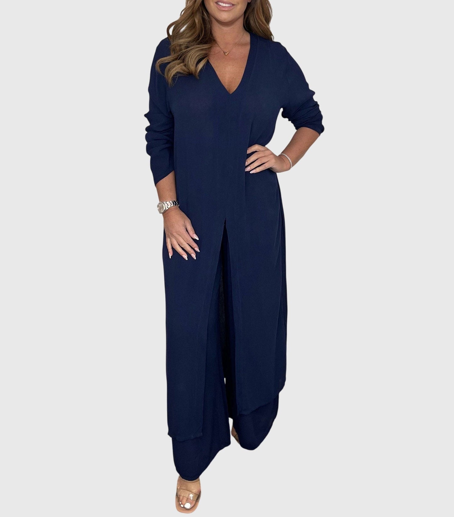 Maya | Women's Two Piece Vest and Pants Matching Set