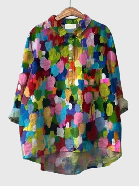 Nora | Floral Print Blouse Shirt
