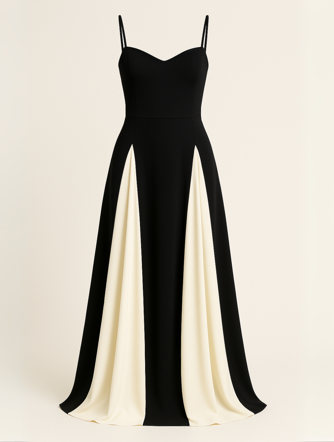Veronica | Two Tone Formal Maxi Dress for Wedding Guest