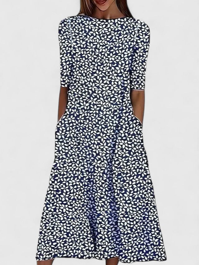 Vanessa | Floral Midi Dress