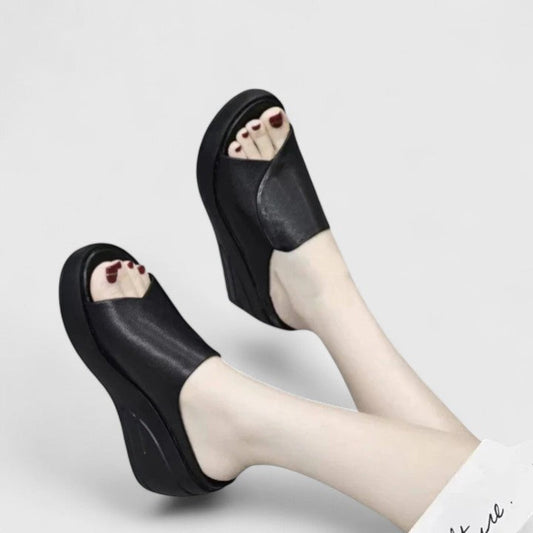 Vera | Orthopedic Platform Wedge Sandals