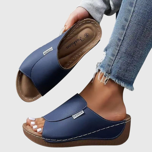 Zara | Stylish Wedge Mules For Women