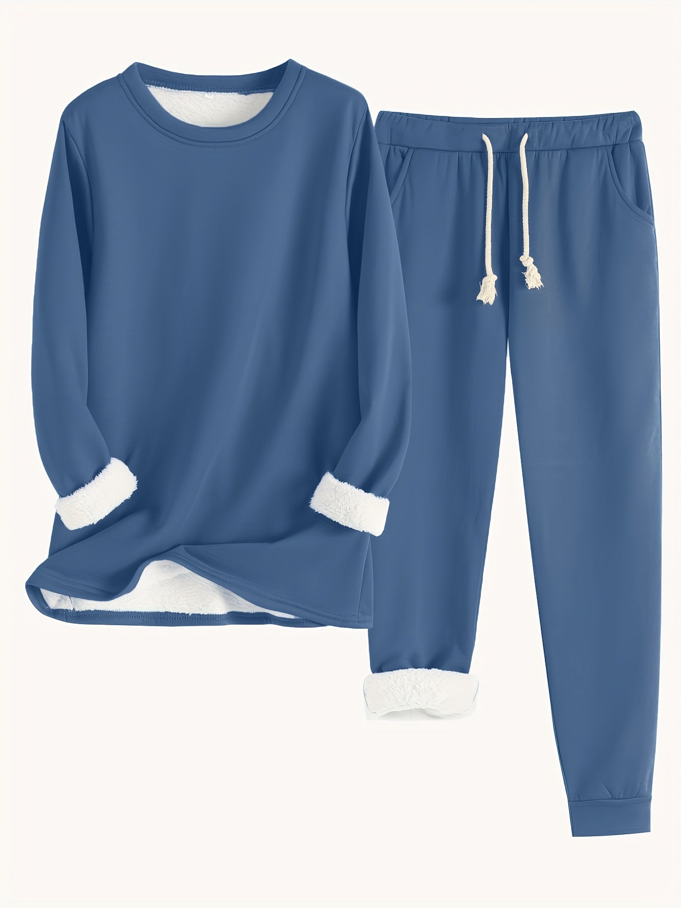 Zoey | Comfortable Sweatshirt Jogger Pants Lounge Set