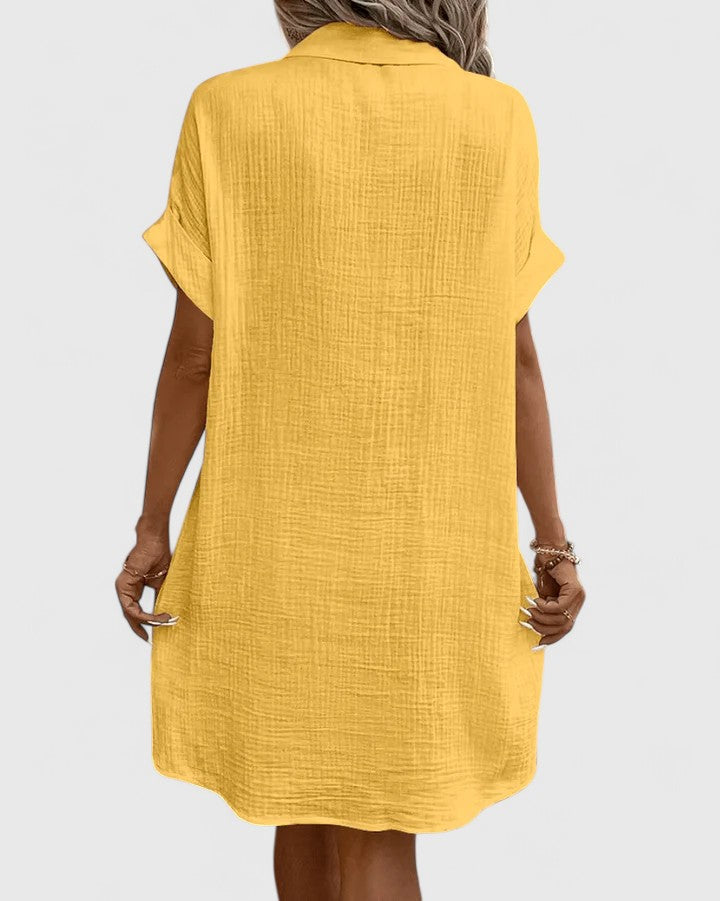Chloe | Elegant Boho Casual Mini Dress
