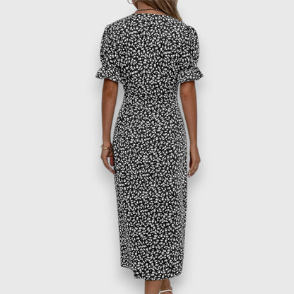 Lily | Ditsy Floral Midi Dress
