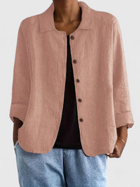 Amber | Relaxed Button Front Shirt