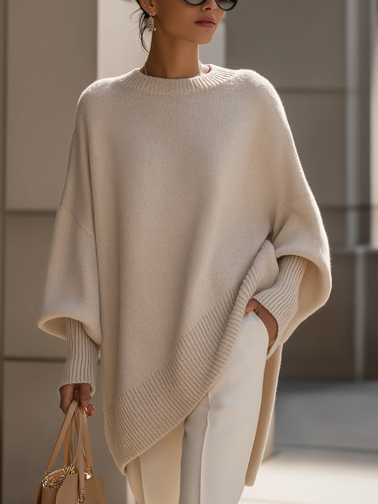 Ava | Elegant Draped Sweater