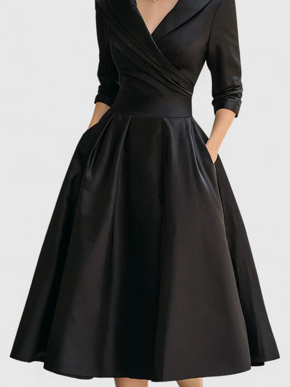 Audrey | Fit and Flare Midi Dress
