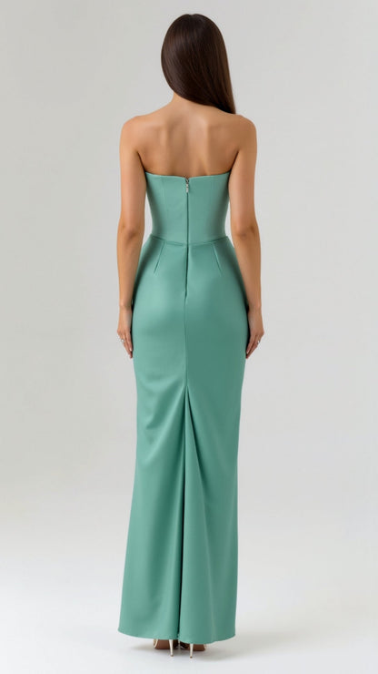 Ava | Corset Maxi Dress for Wedding Guest