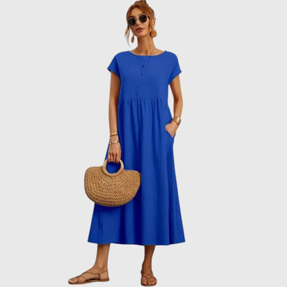 Piper | Casual Midi Dress With Pockets