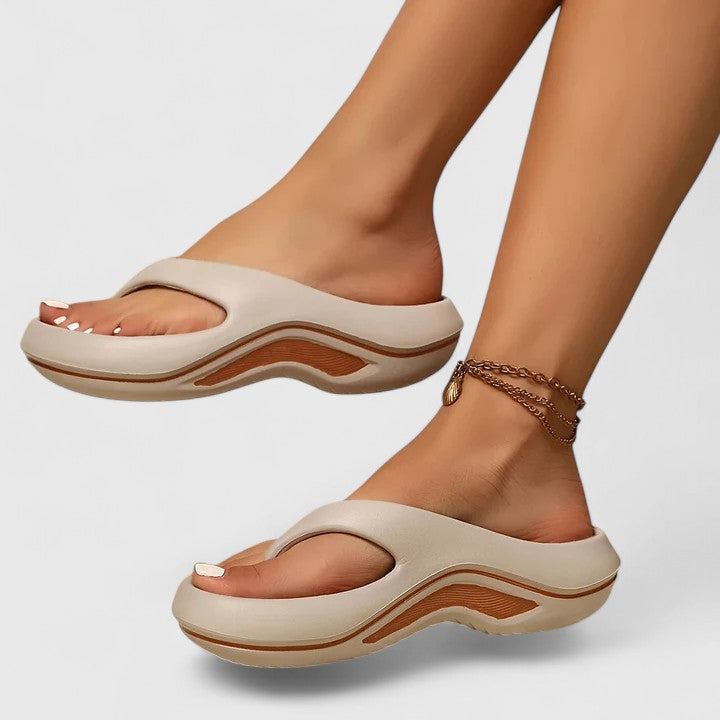 Autumn | Orthopedic Platform Thong Sandals
