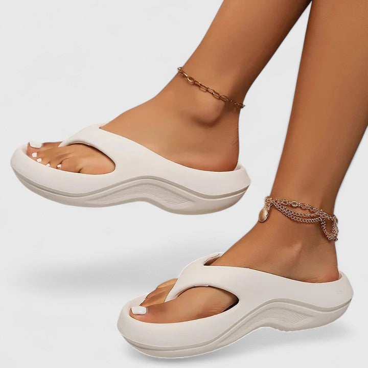 Autumn | Orthopedic Platform Thong Sandals