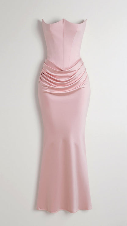 Ava | Corset Maxi Dress for Wedding Guest