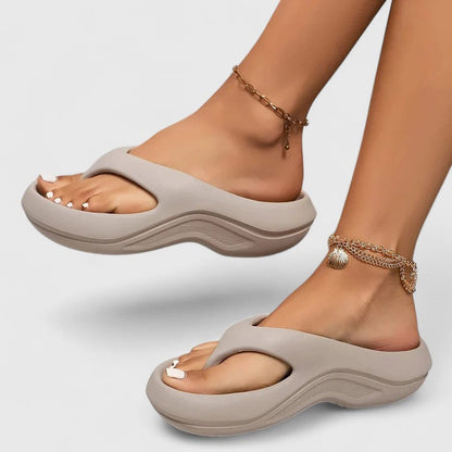 Autumn | Orthopedic Platform Thong Sandals
