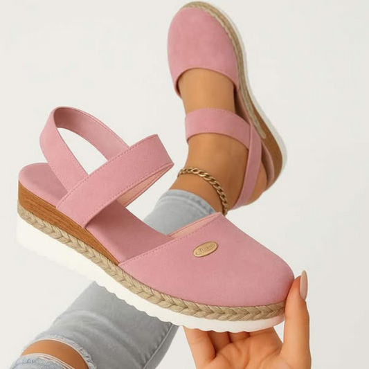 Amelia | Orthopedic Espadrille Platform Wedge Sandals