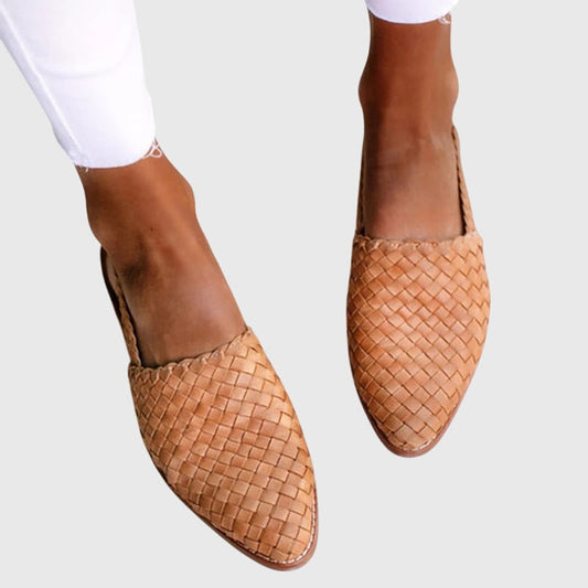 Zoey | Orthopedic Woven Summer Flat Sandals