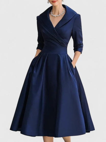 Audrey | Fit and Flare Midi Dress