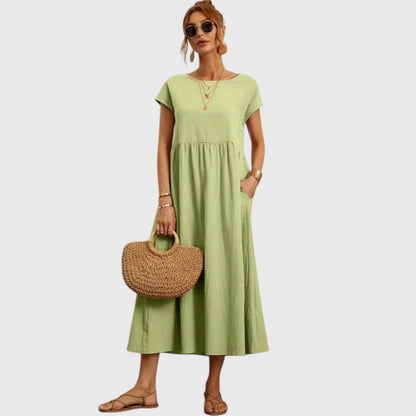 Piper | Casual Midi Dress With Pockets