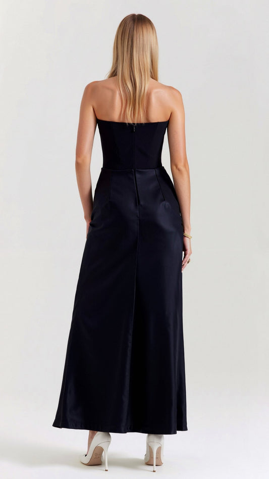 Ava | Corset Maxi Dress for Wedding Guest