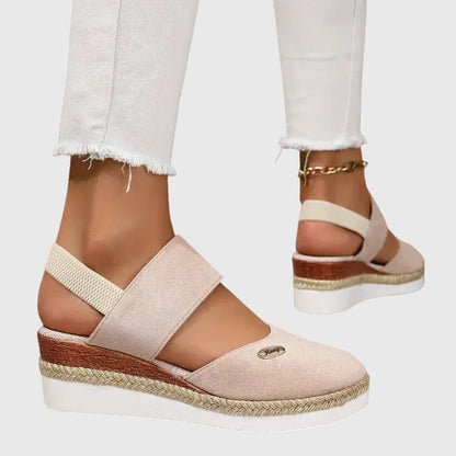 Amelia | Orthopedic Espadrille Platform Wedge Sandals