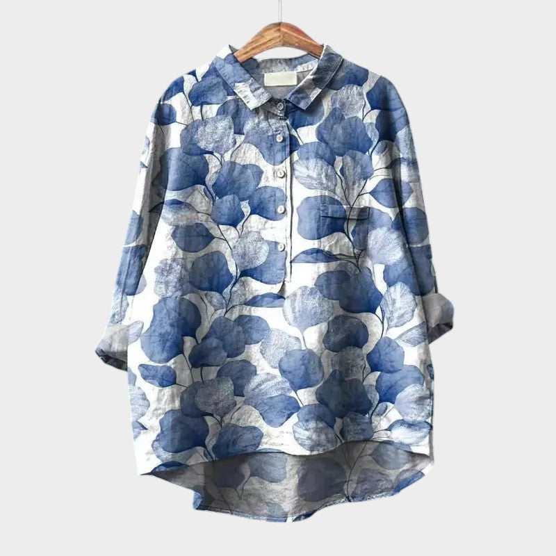Eleanor | Floral Nature Print Blouse