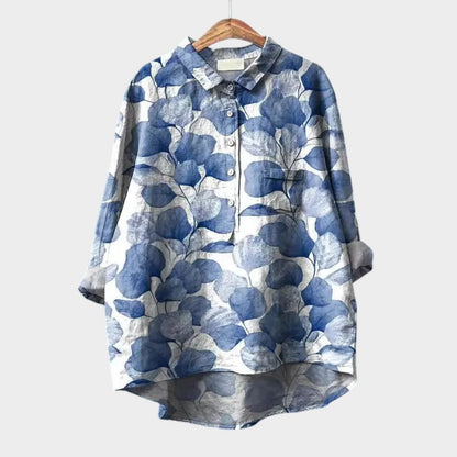 Eleanor | Floral Nature Print Blouse