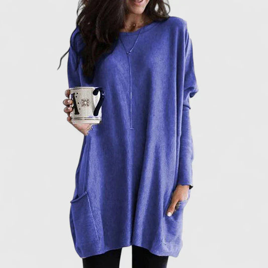 Sadie | Tunic Sweater With Pockets