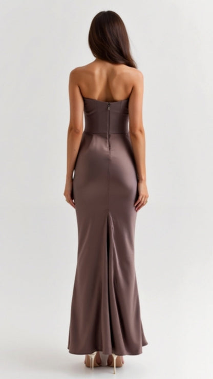 Ava | Corset Maxi Dress for Wedding Guest