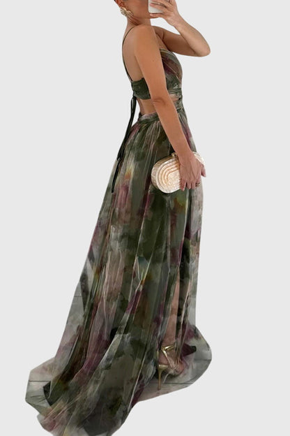 Luna | Eelegant Floral Summer Maxi Dress