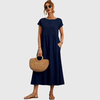 Piper | Casual Midi Dress With Pockets