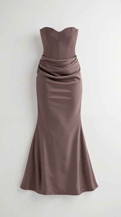 Ava | Corset Maxi Dress for Wedding Guest