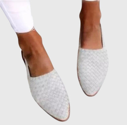 Zoey | Orthopedic Woven Summer Flat Sandals