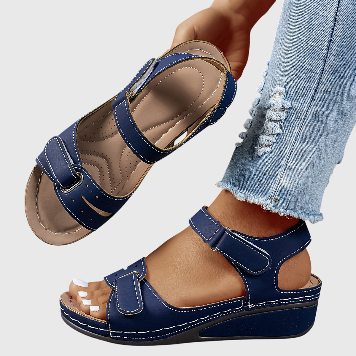 Addison | Comfortable Wedge Sandals with Arch Support