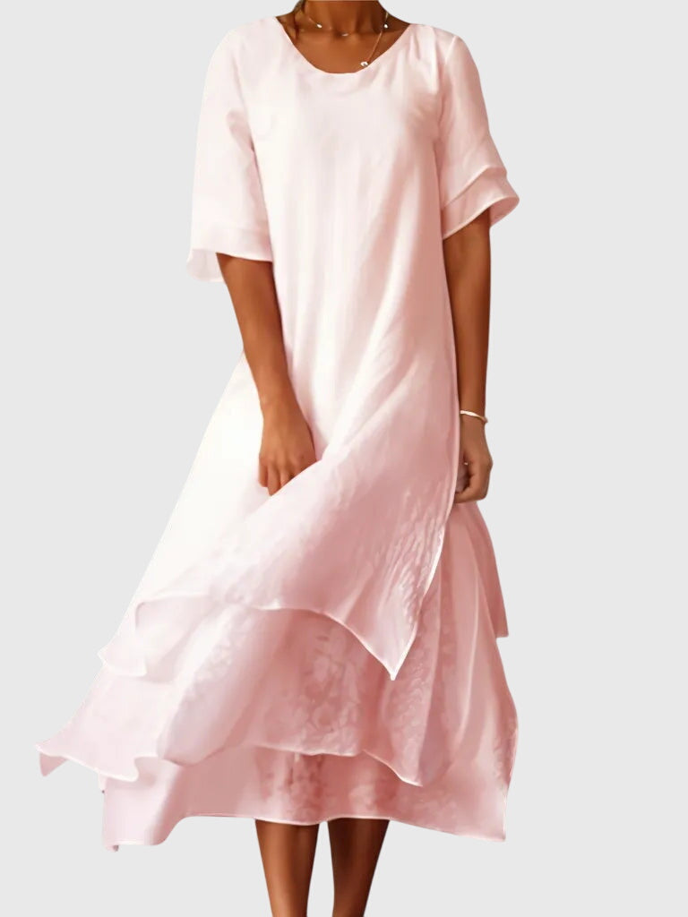 Addison | Elegant Relaxed Casual Midi Dress