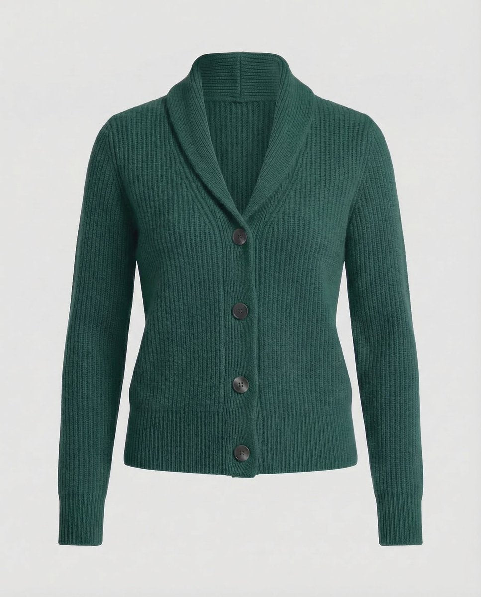 Addison | Shawl Collar Fitted Cardigan
