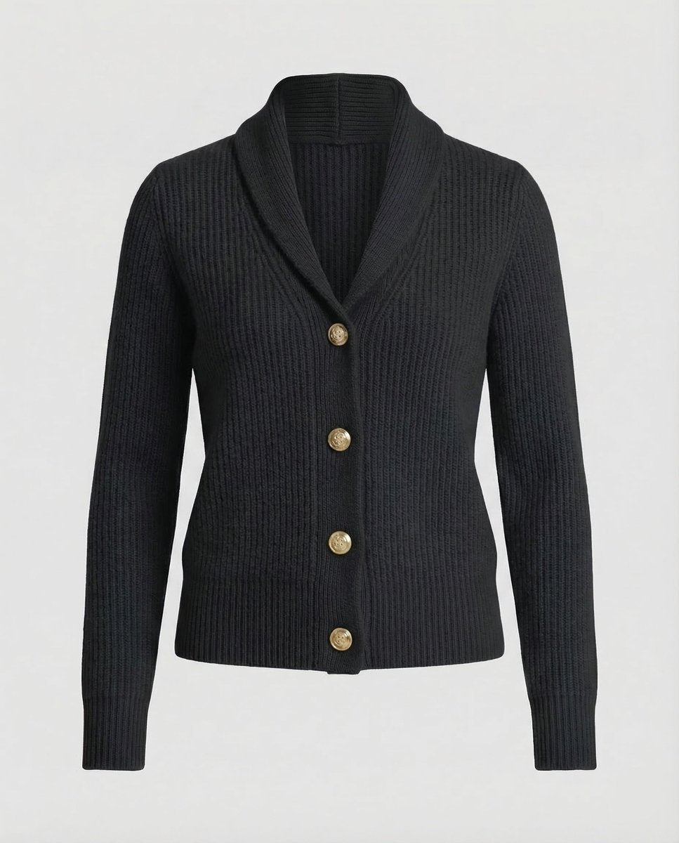 Addison | Shawl Collar Fitted Cardigan