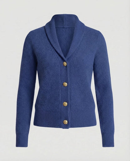Addison | Shawl Collar Fitted Cardigan