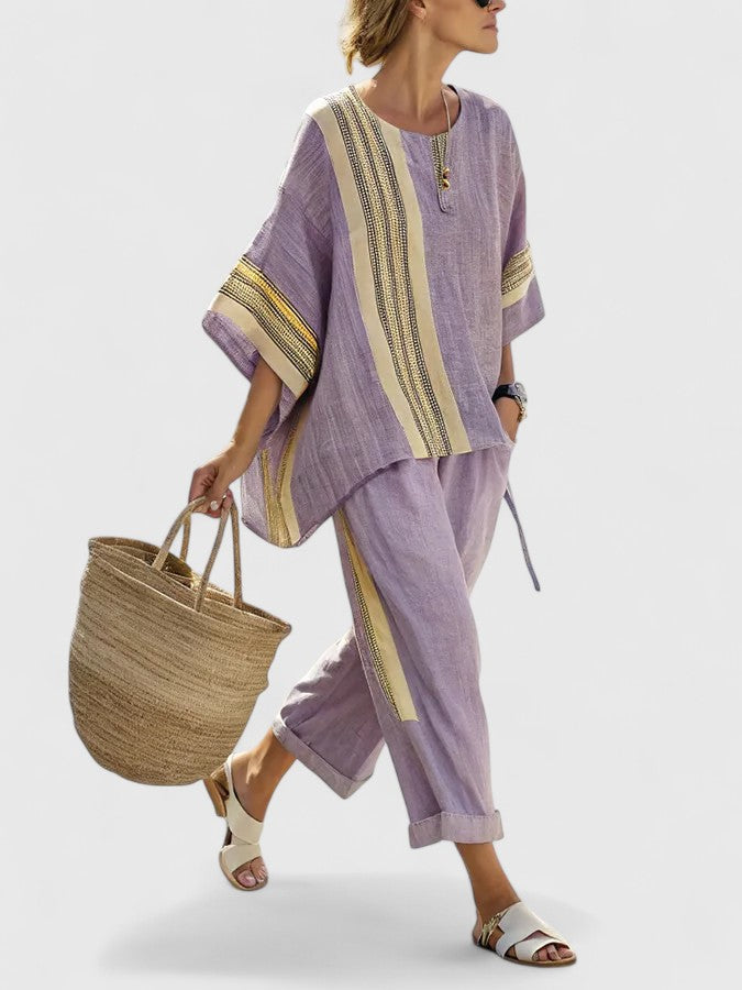 Amber | Comfortable Two Piece Boho Matching Set