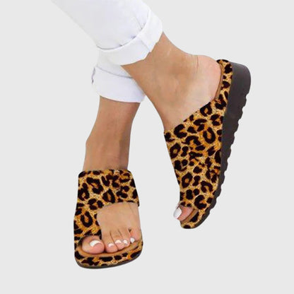 Aria | Orthopedic Wedge Mule Sandals