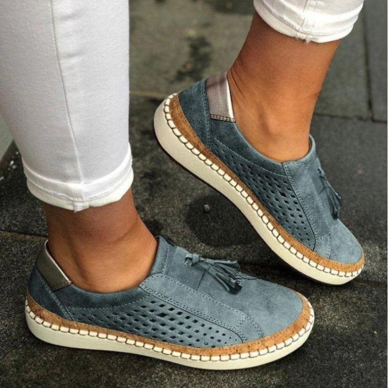Astrid | Orthopedic Tassel Slip-On Shoes