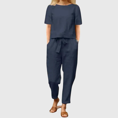 Autumn | Casual Two Piece Top and Pants Matching Set