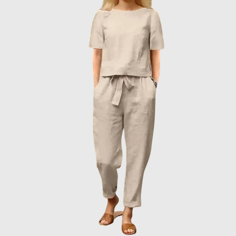 Autumn | Casual Two Piece Top and Pants Matching Set