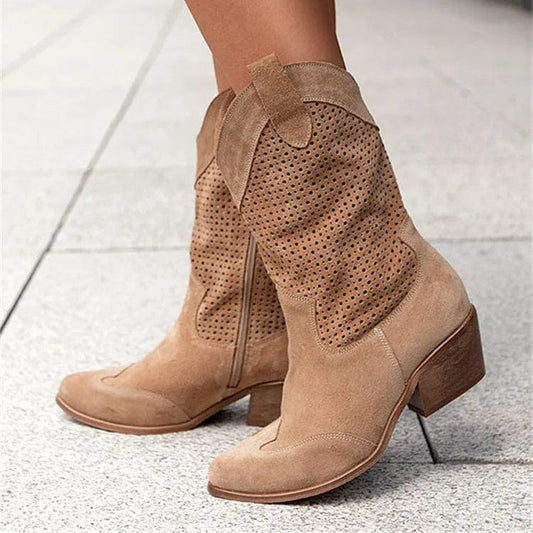 Autumn | Western Knee High Cowboy Boots